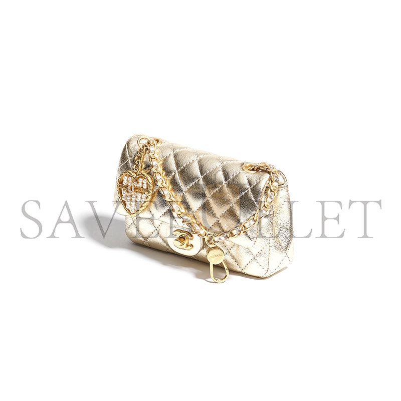 Ch*el classic mini bag with hook ap4760 (12*8*5cm)